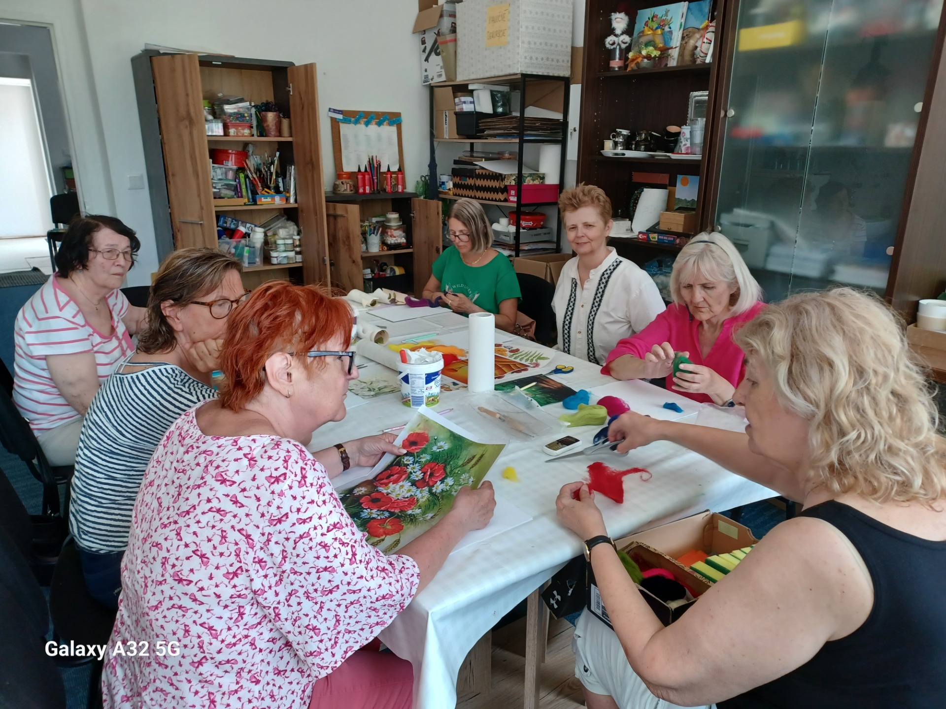 Výroba obrazov technikou plstenia